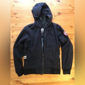 Canada Goose Zip Up Hoodie Jacket Black Small